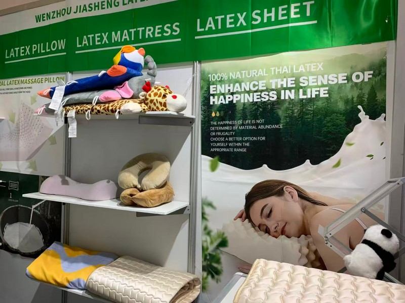 Wenzhou Jiasheng Latex Products Co., Ltd. berpartisipasi dalam Sleep Expo Timur Tengah 2025