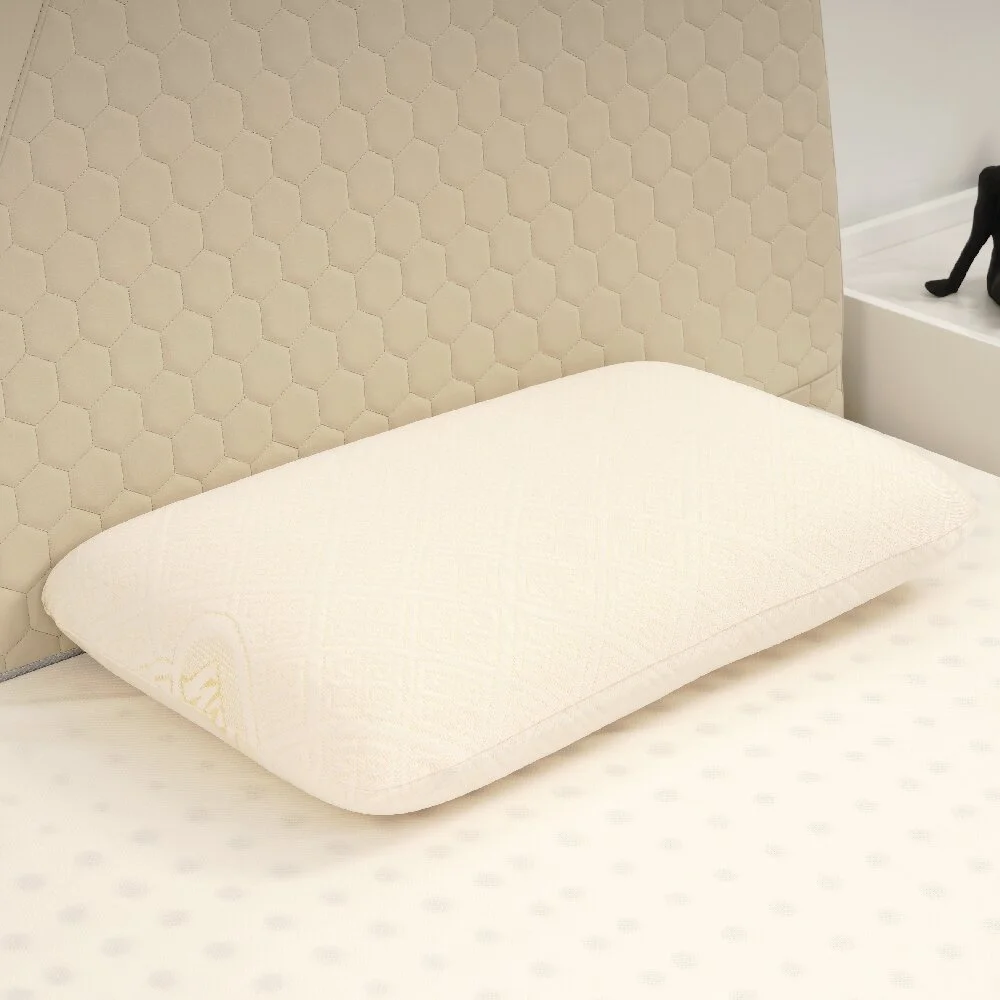 Bantal Busa Busa Memori Roti Tinggi