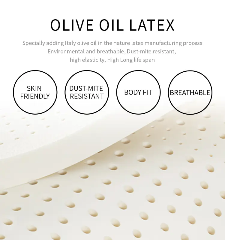 100 Natural Massage Latex Mattress